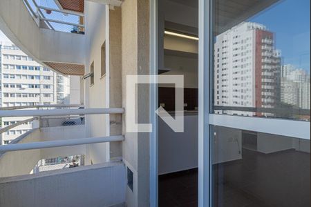 Varanda da Sala de apartamento para alugar com 1 quarto, 55m² em Bela Vista, São Paulo