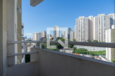 Varanda da Sala de apartamento para alugar com 1 quarto, 55m² em Bela Vista, São Paulo