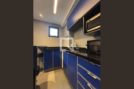 Sala/Cozinha de apartamento à venda com 1 quarto, 43m² em Vila Olímpia, São Paulo