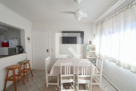 Sala de apartamento para alugar com 2 quartos, 70m² em Balneario Cidade Atlantica, Guarujá