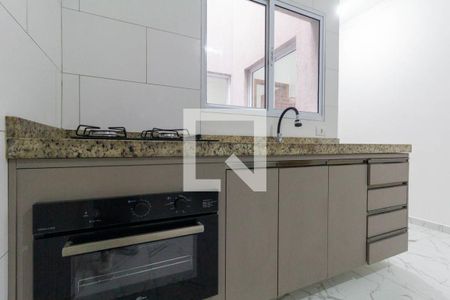 Sala e Cozinha de apartamento para alugar com 1 quarto, 28m² em Cidade Antônio Estêvão de Carvalho, São Paulo