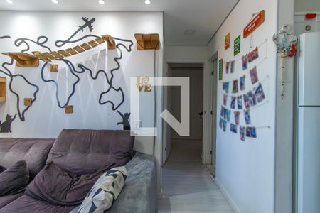 Sala de apartamento para alugar com 2 quartos, 38m² em Jardim Petropolis, Cotia