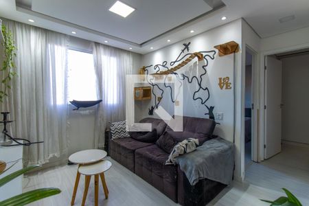 Sala de apartamento para alugar com 2 quartos, 38m² em Jardim Petropolis, Cotia