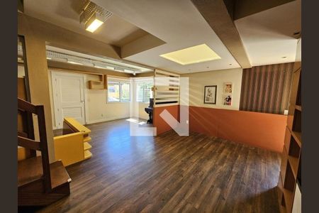 Sala de casa de condomínio para alugar com 3 quartos, 127m² em Mário Quintana, Porto Alegre