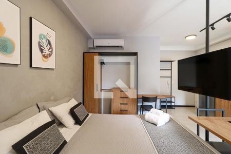 Sala/Quarto de apartamento à venda com 1 quarto, 30m² em Consolação, São Paulo