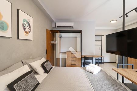 Sala/Quarto de apartamento à venda com 1 quarto, 30m² em Consolação, São Paulo