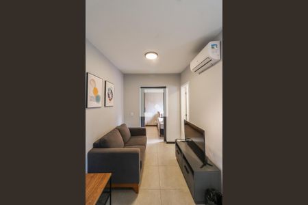 Sala de apartamento à venda com 1 quarto, 34m² em Consolação, São Paulo