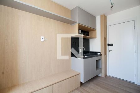 Sala e Cozinha de apartamento para alugar com 1 quarto, 25m² em Pinheiros, São Paulo