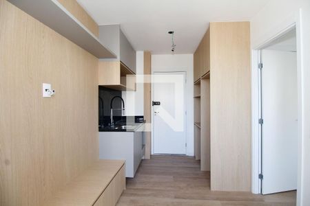Sala e Cozinha de apartamento para alugar com 1 quarto, 25m² em Pinheiros, São Paulo