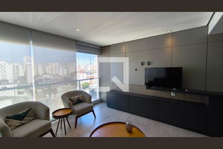 Sala de apartamento para alugar com 2 quartos, 90m² em Bosque da Saúde, São Paulo