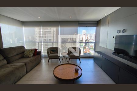 Sala de apartamento para alugar com 2 quartos, 90m² em Bosque da Saúde, São Paulo