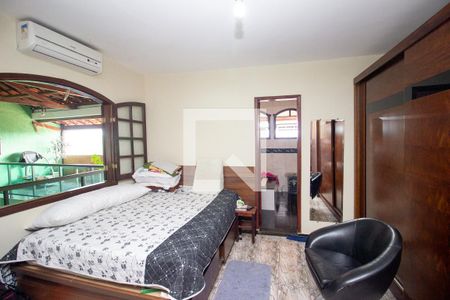 Quarto Suíte de casa para alugar com 4 quartos, 278m² em Nacional, Contagem