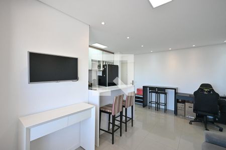 Sala de apartamento para alugar com 1 quarto, 49m² em Fazenda Morumbi, São Paulo