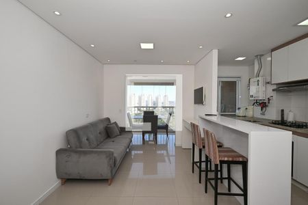 Sala de apartamento para alugar com 1 quarto, 49m² em Fazenda Morumbi, São Paulo