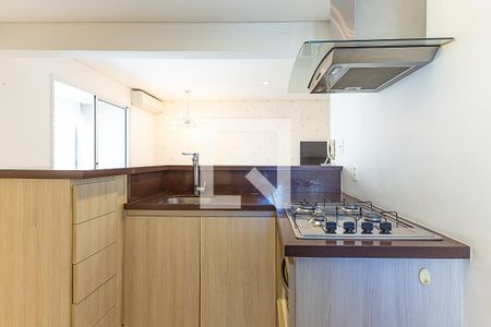 Cozinha de apartamento para alugar com 1 quarto, 45m² em Vila Olímpia, São Paulo