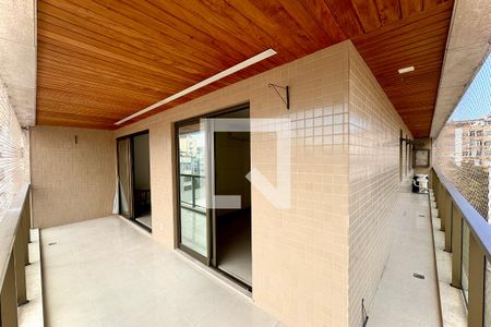 Varanda da Sala de apartamento para alugar com 3 quartos, 192m² em Flamengo, Rio de Janeiro