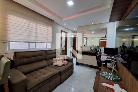 Sala de apartamento à venda com 2 quartos, 54m² em Parque Novo Oratório, Santo André