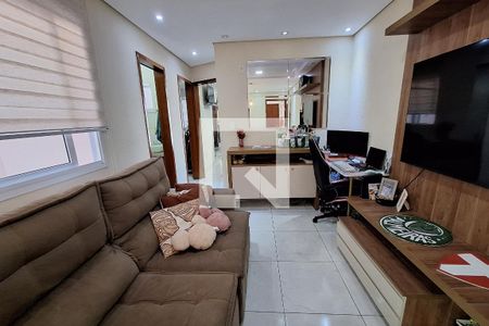 Sala de apartamento à venda com 2 quartos, 54m² em Parque Novo Oratório, Santo André