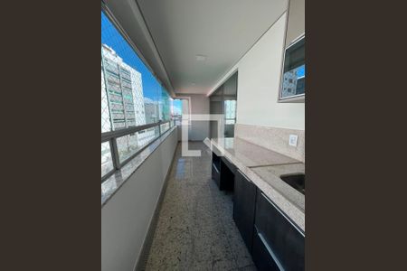 varanda de apartamento para alugar com 4 quartos, 135m² em Buritis, Belo Horizonte