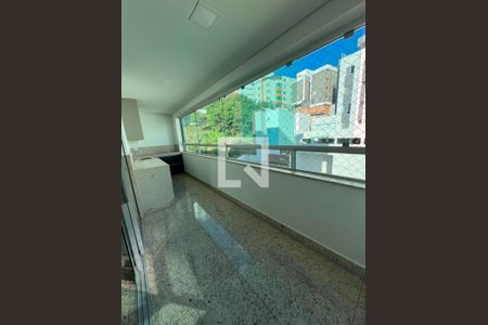 varanda de apartamento para alugar com 4 quartos, 135m² em Buritis, Belo Horizonte