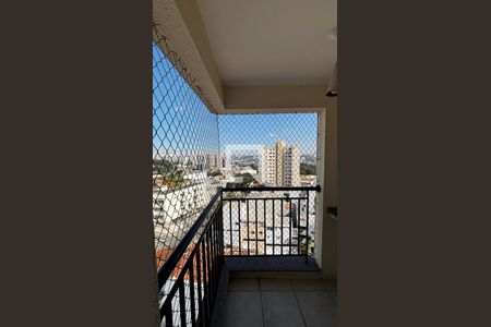 Sala - Sala de Jantar  Varanda de apartamento para alugar com 2 quartos, 67m² em Vila Valparaíso, Santo André