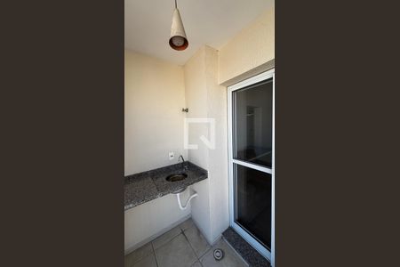 Sala - Sala de Jantar  Varanda de apartamento para alugar com 2 quartos, 67m² em Vila Valparaíso, Santo André