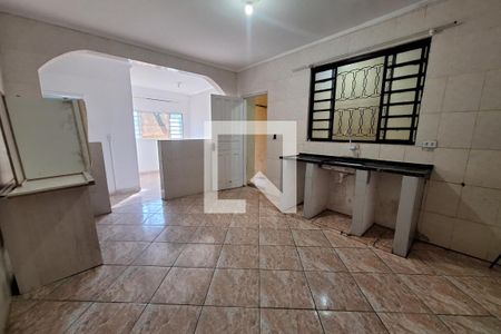 Cozinha de casa para alugar com 1 quarto, 80m² em Jardim Las Vegas, Santo André