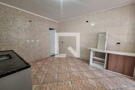 Cozinha de casa para alugar com 1 quarto, 80m² em Jardim Las Vegas, Santo André