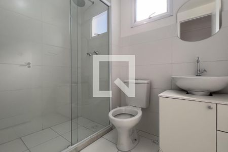 Banheiro da Suíte de apartamento para alugar com 2 quartos, 55m² em Vila das Bandeiras, Guarulhos
