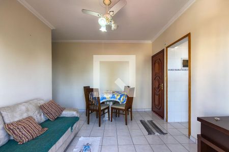Sala de apartamento para alugar com 2 quartos, 72m² em Maracanã, Praia Grande