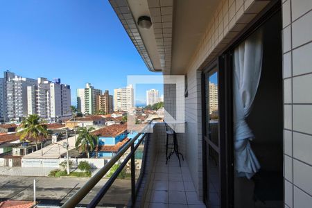 Sacada  de apartamento para alugar com 2 quartos, 72m² em Maracanã, Praia Grande