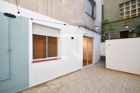 varanda Sala de apartamento à venda com 1 quarto, 62m² em Pinheiros, São Paulo