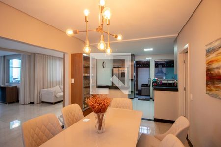 Sala de Jantar de casa à venda com 3 quartos, 280m² em Vila Jardim Leblon, Belo Horizonte