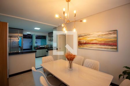 Sala de Jantar de casa à venda com 3 quartos, 280m² em Vila Jardim Leblon, Belo Horizonte