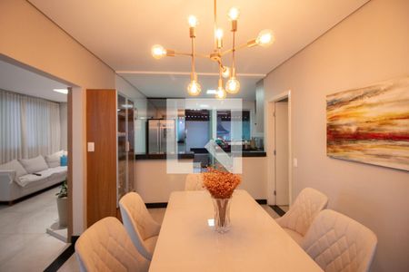 Sala de Jantar de casa à venda com 3 quartos, 280m² em Vila Jardim Leblon, Belo Horizonte