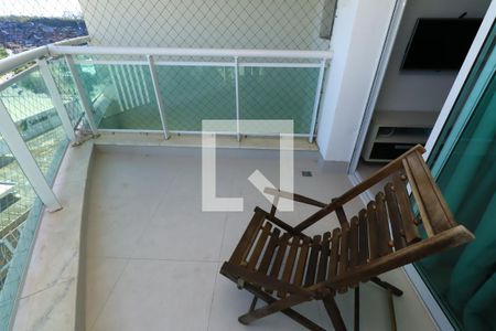 Vista da Sacada de apartamento para alugar com 1 quarto, 46m² em Caminho das Árvores, Salvador