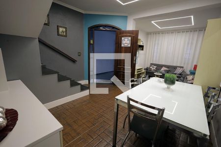Sala de Jantar de casa à venda com 3 quartos, 160m² em Utinga, Santo André