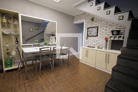 Sala de Jantar de casa à venda com 3 quartos, 160m² em Utinga, Santo André