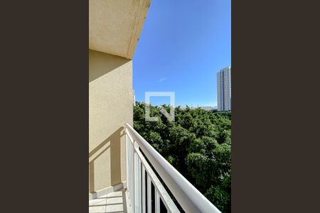 Varanda da Sala de apartamento à venda com 1 quarto, 27m² em Várzea da Barra Funda, São Paulo