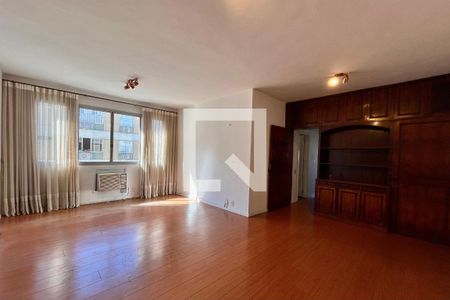 Sala  de apartamento à venda com 4 quartos, 124m² em Jardim Botânico, Rio de Janeiro