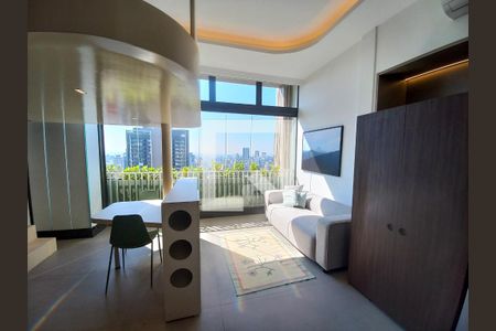 Sala de apartamento para alugar com 1 quarto, 42m² em Consolação, São Paulo