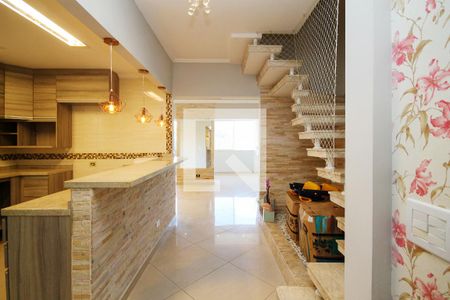 Hall de Entrada de casa de condomínio para alugar com 3 quartos, 105m² em Caiapia, Cotia
