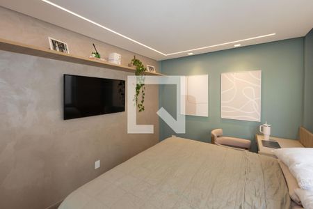 Suíte 1 de apartamento à venda com 3 quartos, 108m² em Santo Antônio, Belo Horizonte