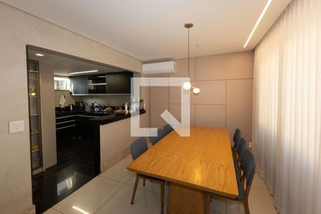 Sala de Jantar de apartamento à venda com 3 quartos, 108m² em Santo Antônio, Belo Horizonte