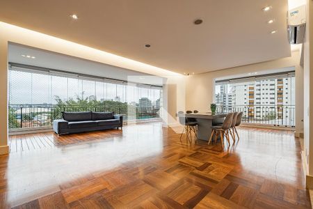 Sala de apartamento à venda com 4 quartos, 280m² em Paraíso, São Paulo