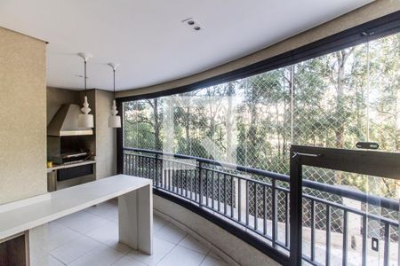 Varanda gourmet de apartamento para alugar com 2 quartos, 90m² em Alphaville Empresarial, Barueri