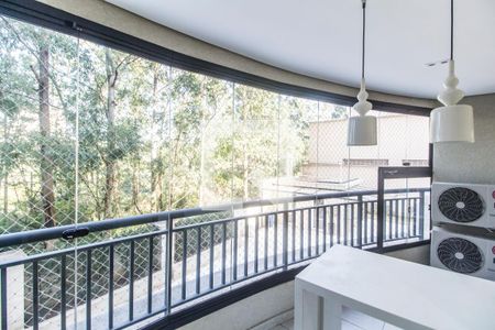 Varanda gourmet de apartamento para alugar com 2 quartos, 90m² em Alphaville Empresarial, Barueri