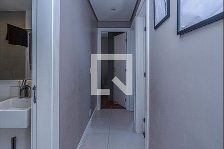 corredor para os cômodos_1 de apartamento à venda com 3 quartos, 62m² em Jardim Celeste, São Paulo