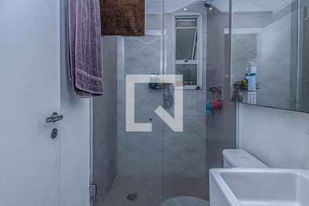banheiro social_2 de apartamento à venda com 3 quartos, 62m² em Jardim Celeste, São Paulo