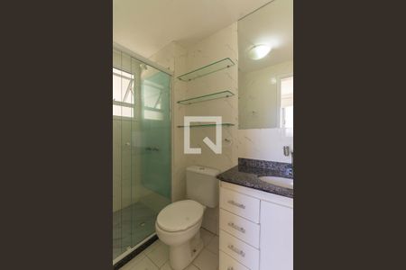 Banheiro da Suíte  de apartamento para alugar com 2 quartos, 64m² em Tatuapé, São Paulo